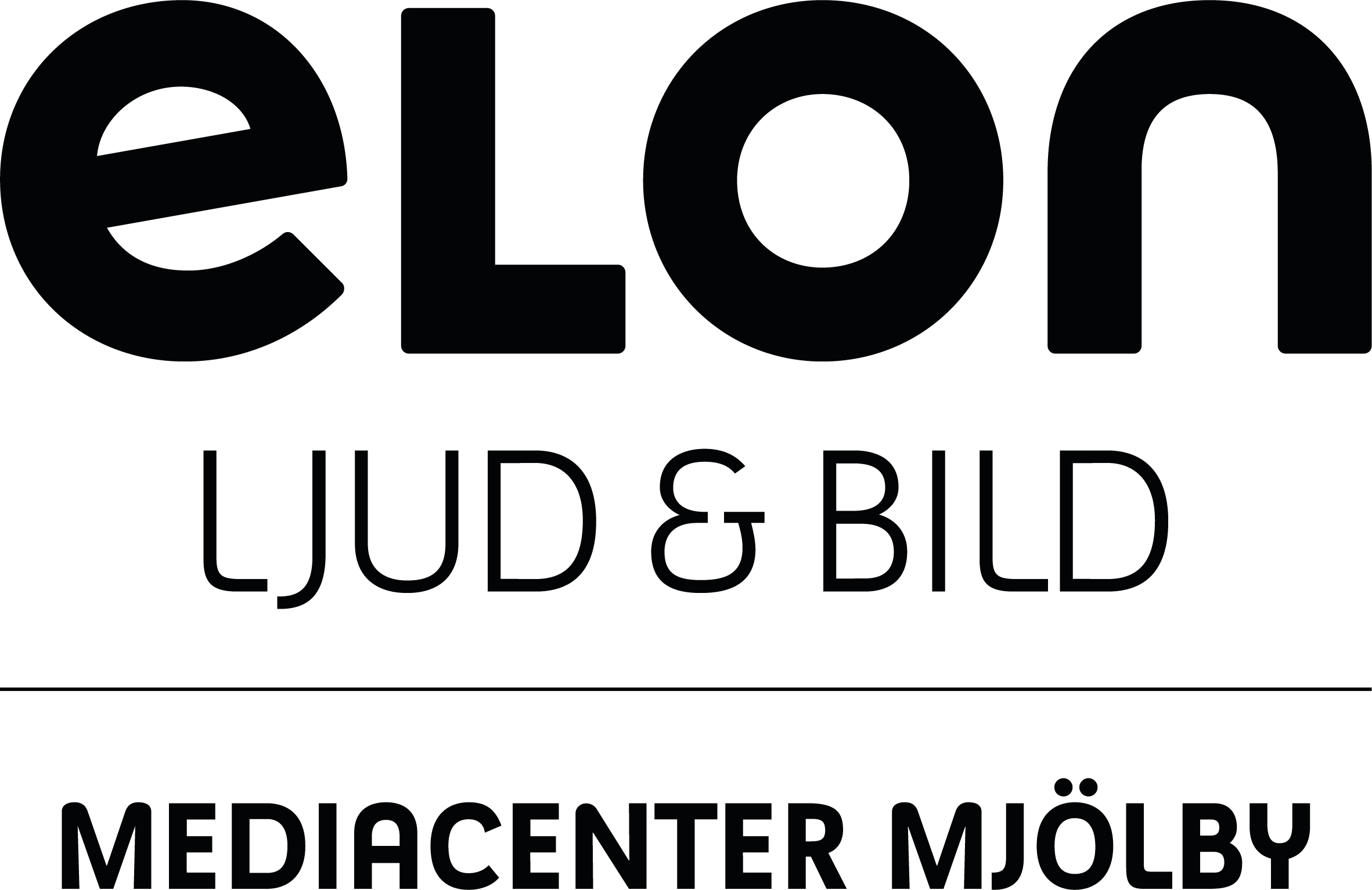 Elon_ljud_bild_Mediacenter_Mjolby_Logotype_vertikal